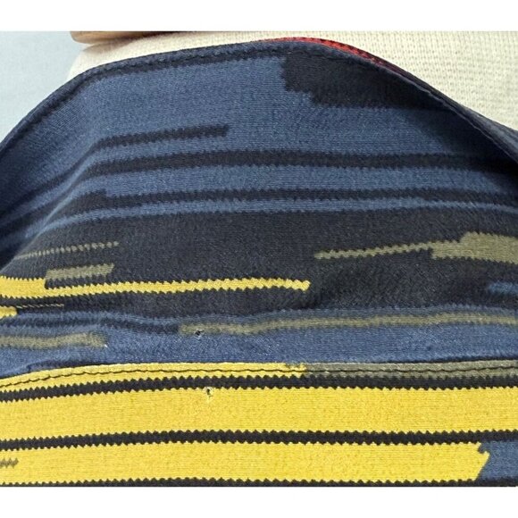 Equipment 100% Silk Long Sleeve Blouse Colorful Artsy Button Down Relaxed Size M - Picture 6 of 9